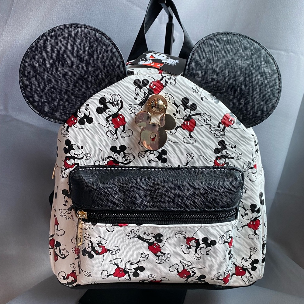 Disney Mickey Mouse Bioworld Mini Backpack NWT